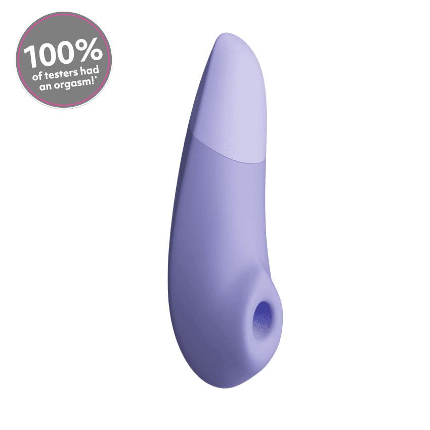 Womanizer - 增強版Pleasure Air & 深層震動 陰蒂刺激器 - 紫色