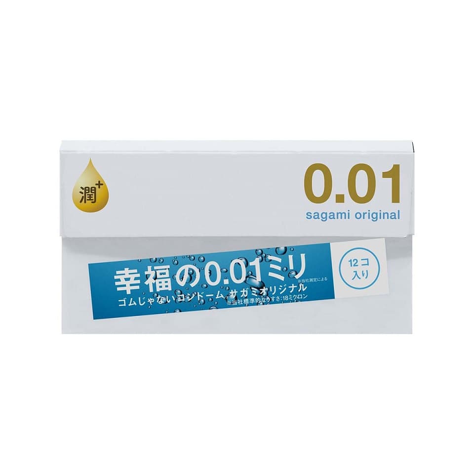 Sagami - 原廠 0.01 額外潤滑 12 件裝