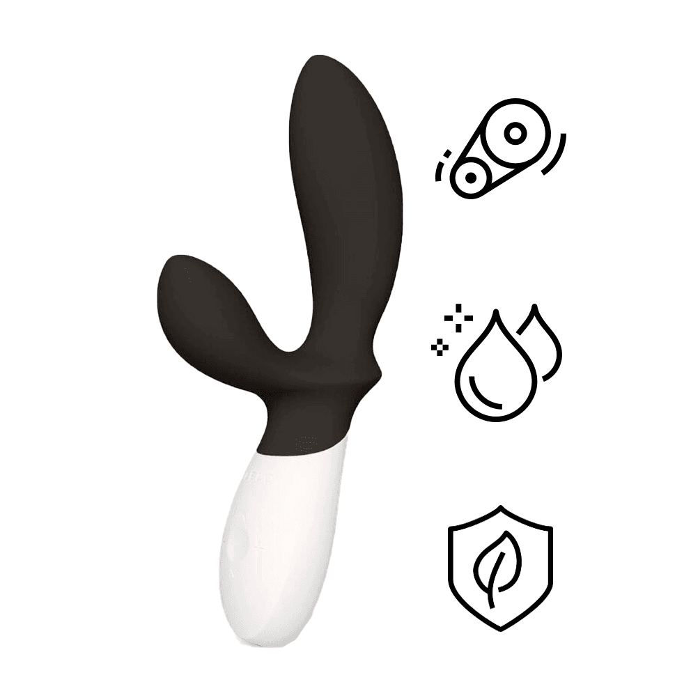 Lelo - Loki Wave 2 震棒 - 黑色