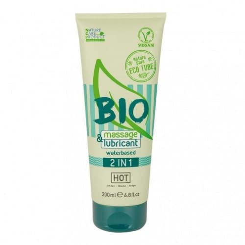 Hot BIO 水溶性二合一按摩潤滑劑